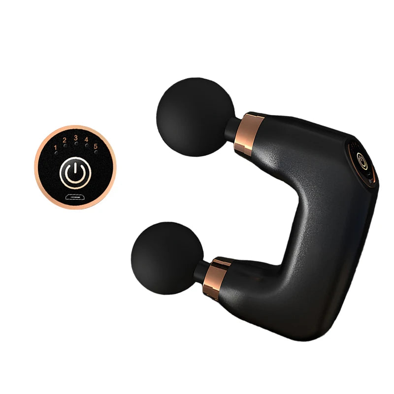 Muscle Massage Guns Double Head Fascia Gun Relax Gun Massage Gym Relaxation Treatments Body Massager Personal Massager Fitness